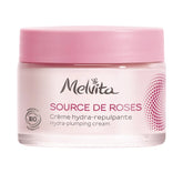 MELVITA-CREME HIDRATANTE VOLUMIZANTE SOURCE DE ROSES recarga 50 ml.-DrShampoo - Perfumaria e Cosmética